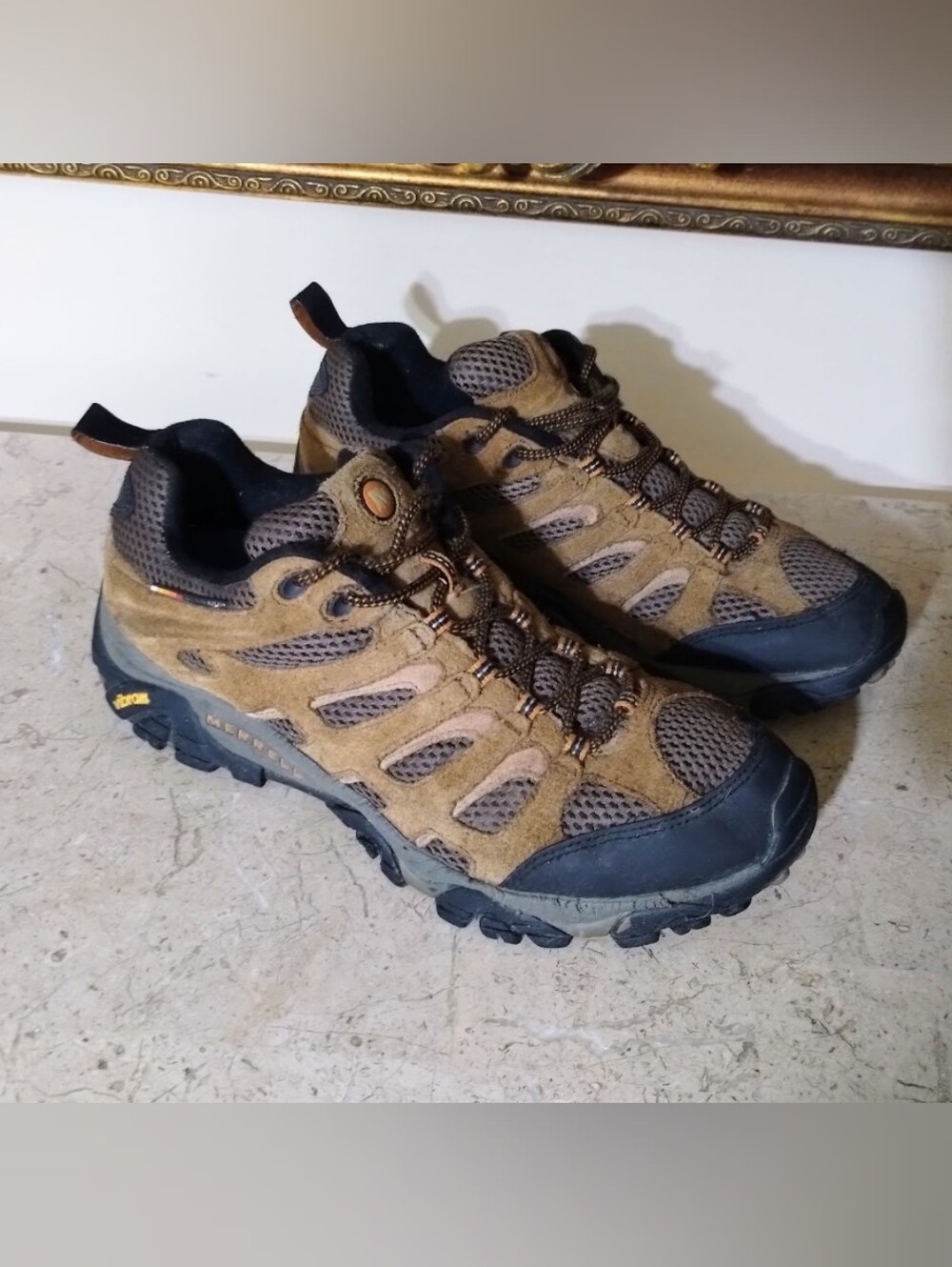 Merrell Moab Trail  Waterproof Men's Brown and Black Trail Running Shoes